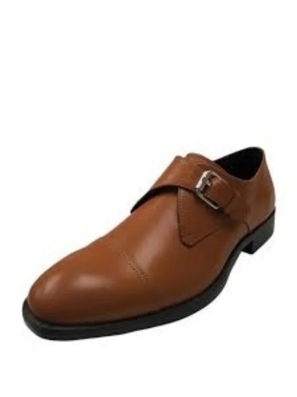Vionic Ethan Orthaheel Technology Men’s Brown Leather Monk Strap Shoe Size 8.5